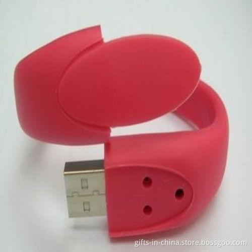 Bracelet USB Flash Stick with Up to 32GB Capacity, OEM and ODM Orders Welcomed, Free Samples